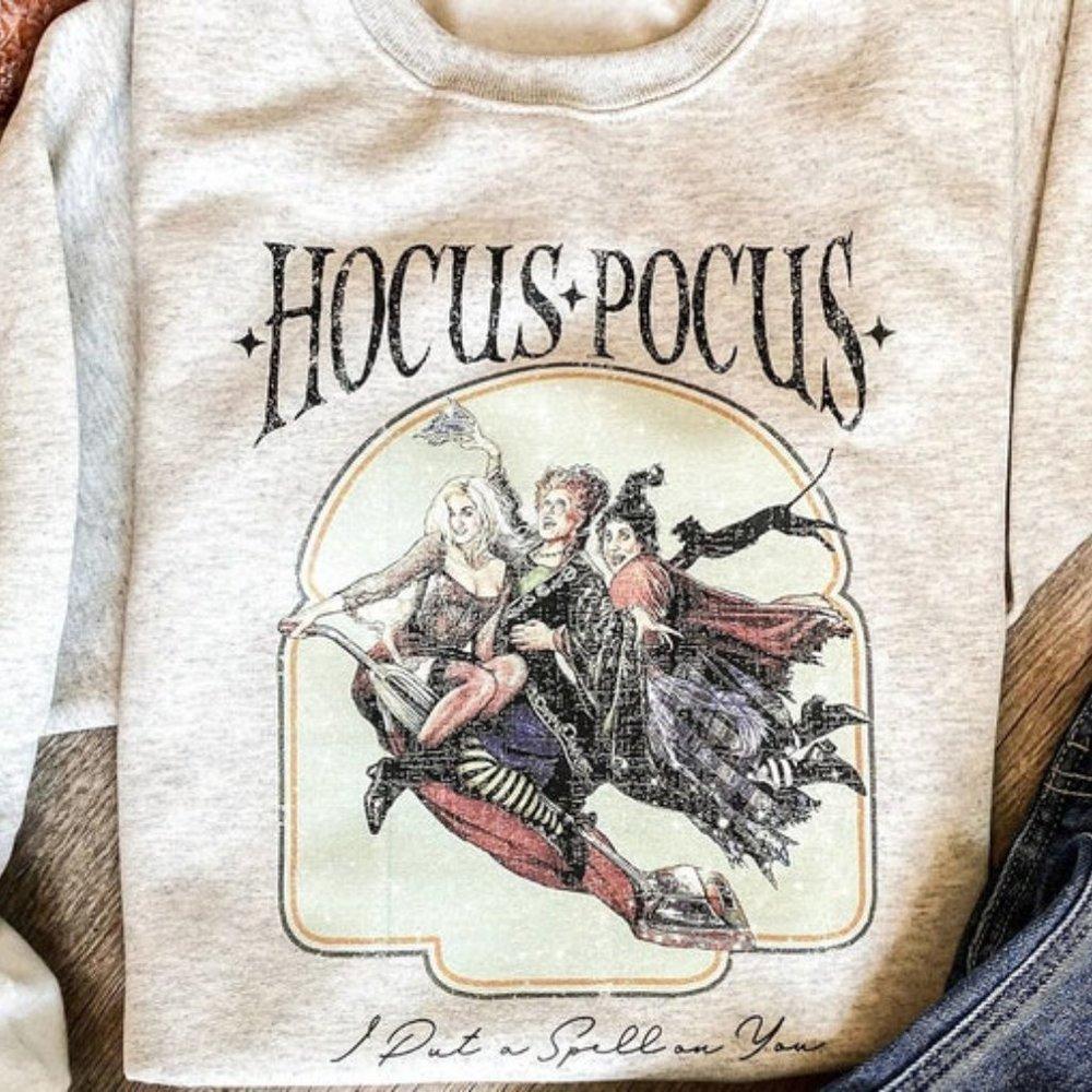 Hocus Pocus Sanderson Sisters Halloween Witches Sweatshirt